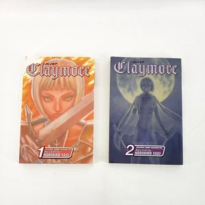 Claymore Volumen 1 y 2 Norihiro Yagi Viz Media Manga Lote de 2 volúmenes - Imagen 1 de 6