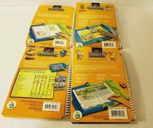 Lot Of 4 Leap Frog Leap Pad Books & Cartridges Preschool - Grade 1 - Picture 1 of 2
