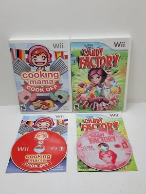 Cooking Mama: Cook Off & Candy Factory (Nintendo Wii, 2007) Complete and Tested - Image 1 of 4