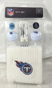 WinCraft Tennessee Titans Golfing Gift Set: Towel, Markers, Balls, Tees - Picture 1 of 6