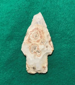 Kramer Point 1J15-8 Authentic Native Artifact Arrowhead - Picture 1 of 12