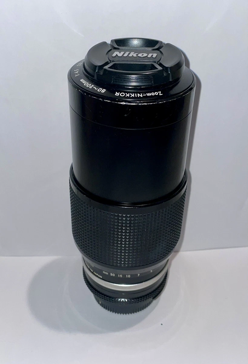 Nikon Zoom-NIKKOR f/4.5 Camera Lenses 80-200mm Focal for sale | eBay