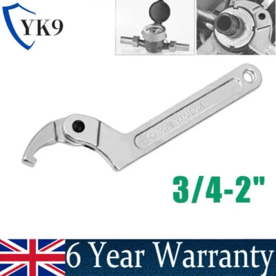 Adjustable Motorcycle Shock Absorber Suspension Tools C Spanner Hook Wrench UK - Image 1 of 2