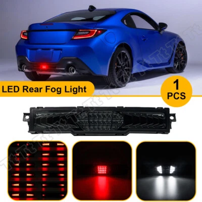 Rear Bumper Dynamic Center LED Tail Reverse Brake Fog Light For 2022+ Subaru BRZ - Image 1 of 4