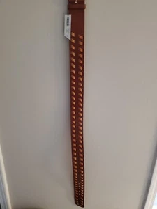 Chicos Whipstitch brauner Gürtel mit Schnalle Damen Gr. M - Bild 1 von 5