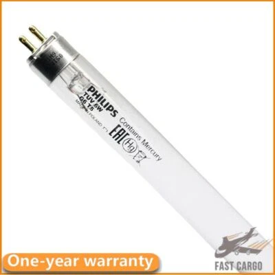 1 Pcs Philips TUV 6W G6 T5 TUV Lamp Tube Short Wave Germicidal UV Filter UV New - Image 1 of 2