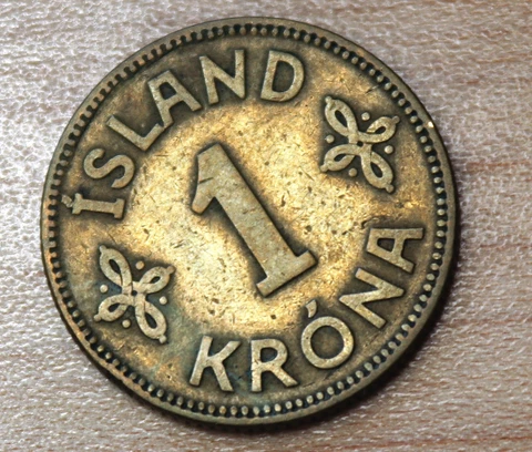1925 Iceland 1 Krona Cover