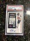 2020 Contenders Rookie Ticket Auto Darnell Mooney PSA 10 Chicago Bears