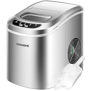 Ice Cube Maker Machine Countertop 26lbs/Day with Scoop, Self Cleaning Function - Picture 1 of 7