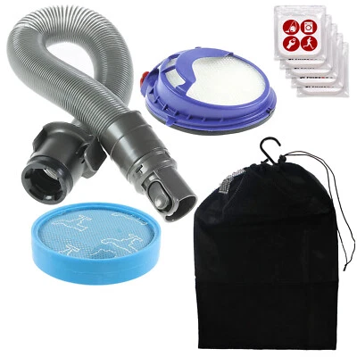 Flexible Hose + Pre + Post Motor HEPA Filter Kit For DYSON DC25 DC25i + Bag + F - Image 1 of 4