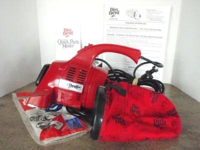 1996 Royal Dirt Devil Plus Hand Jeld Corded Vacuum Model 08100 w/Bags 20' Cord - Image 1 of 4