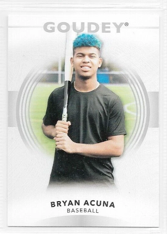 Bryan Acuna Baseball 2022 Goodwin Champions Goudey #G36 - Image 1 of 1