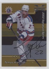 2002 ITG Be A Player Signature Series 2001-02 Buybacks Gold Tomas Kloucek Auto