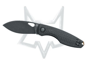 Fox Knives Chilin Carbon Fiber M398 Pocket Knife Stainless FX-530 CFDSW