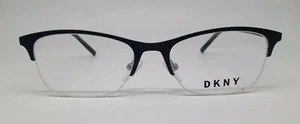 DKNY DK3000 Green 319 Semi Rimless Metal Eyeglasses Frame 50-17-135 New RX - Picture 1 of 5