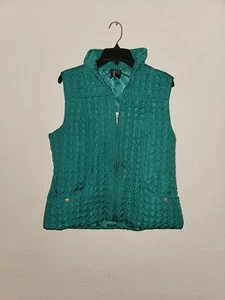Green New Directions Puffy Vest Size Large - Picture 1 of 3