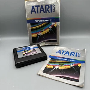 Atari 5200 Super Breakout Game CIB Box Manual Game Not Tested - Picture 1 of 6
