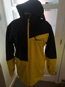 Columbia Size MOmni-Heat Last Tracks Jacket / Yellow/Black / Size M - Picture 1 of 7