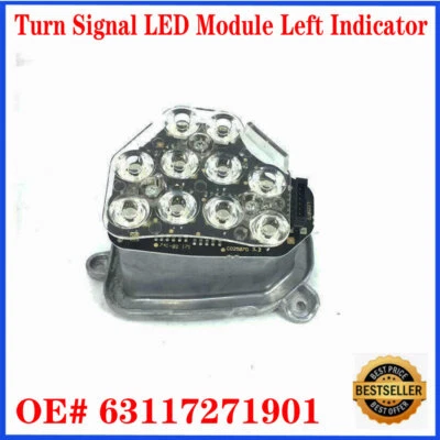 For 10-13 BMW 5 Series F10 F18 Turn Signal LED Module Left Indicator 63117271901 - Image 1 of 4