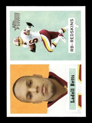 2002 Topps Heritage Redskins 184 Ladell Betts RC BXCP43 - Image 1 of 2