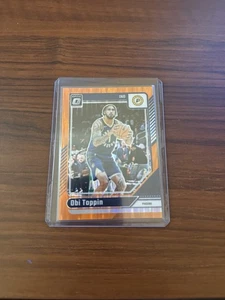 2024-25 Panini Donruss Optic Zaccharie Risacher Orange Shock Rated Rookie /225 - Picture 1 of 2