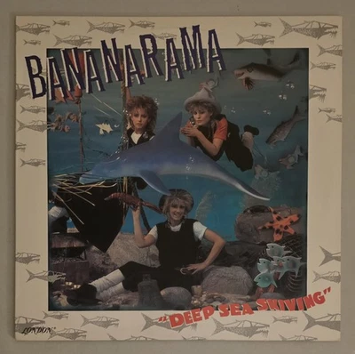 Bananarama  Deep Sea Skiving  Vintage Vinyl LP Record VG+  W/ Insert  1980's  - Image 1 of 3
