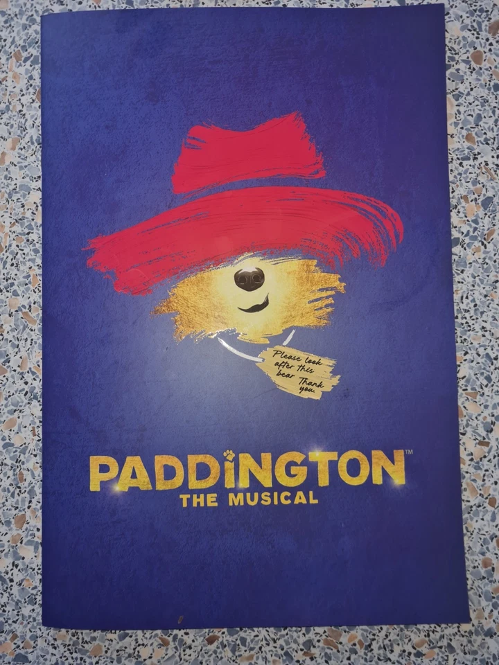 PADDINGTON THE MUSICAL - SAVOY THEATRE - PROGRAMME -  2025 - Image 1 of 1