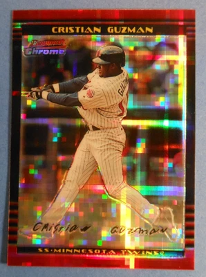 Bowman Chrome 2002 - Cristian Guzmán #81 Xfractor 122/250 Foto 1 de 4