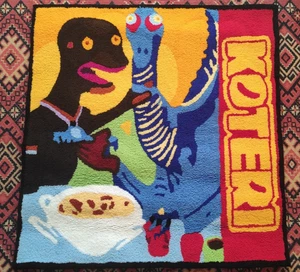 Handmade tufted carpet. Koteri 94cm New Hand Tufted Wool Floor Сovering Rug - Picture 1 of 3