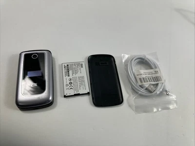 Cymbal Z233V 4G LTE câmera Bluetooth prata telefone flip Verizon sem contrato - Imagem 1 de 4