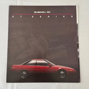 1991 Subaru XT Serie Auto Verkaufsprospekt Katalog Oldtimer Werbung Coupe - Bild 1 von 7