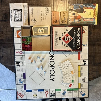 Vintage Monopoly Board Game- Parker Brothers 1946 Complete W/ Instructions - Image 1 of 4