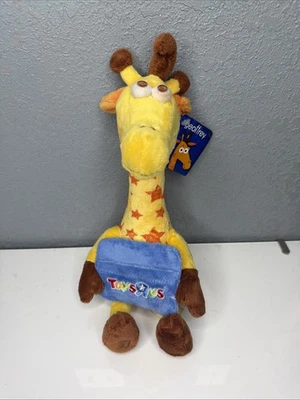 Geoffrey the Giraffe 13" brinquedos de pelúcia R' Us porta-cartão de presente brinquedo de bicho de pelúcia - Imagem 1 de 2