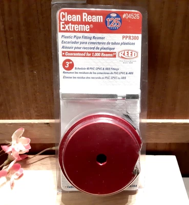 Reed Mfg - 04526 - PPR300 3" Clean Ream Extreme® Plastic Pipe Fitting Reamer - Image 1 of 4