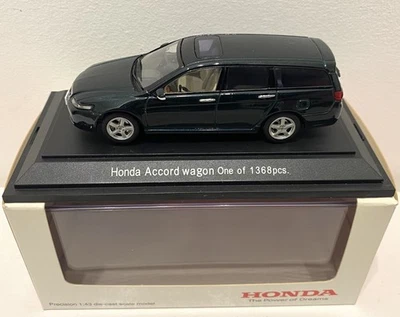 Ebbro 1/43 Honda Accord VII Tourer/ Estate/Vagón en verde como nuevo en caja de concesionario Foto 1 de 4