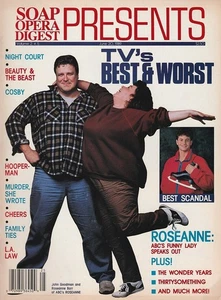 TV's BEST & WORST 1989 ROSEANNE-MOONLIGHTING-SANTA BARBARA-KIRSTIE ALLEY-RITTER - Picture 1 of 6
