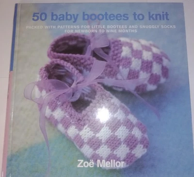 50 Baby Bootees to Knit (hardcover) - Image 1 of 4