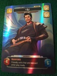STAR WARS UNLIMITED SECRETS OF POWER SHOWCASE #1038 DJ scratched! - Picture 1 of 2