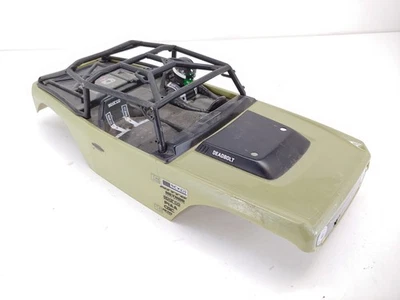 Rare Axial SC10 Deadbolt 1/10 RC Crawler Body Army Green Used - Image 1 of 4