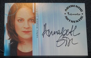 2002 Inkworks X-Files Season 8 Annabeth Gish Agent Monica Reyes AUTO SP A12 - Picture 1 of 2