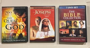 Christian DVD’s, 700 Club The Quest For God, The Bible Collection - Imagen 1 de 2