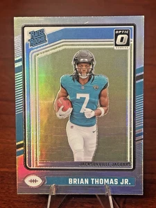Brian Thomas Jr 2024 Optic Rated Rookie Silver Holo Prizm (RC) Jaguars - Picture 1 of 2