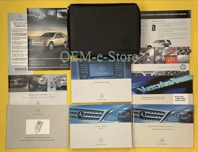 Mercedes Clase M ML320 ML350 ML550 ML63 2008 manual del propietario + juego de libros de navegación Foto 1 de 4