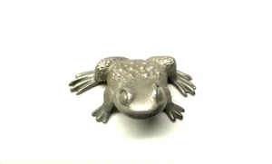 Vintage 1980's Spoontiques Pewter Frog (P502) - Picture 1 of 5