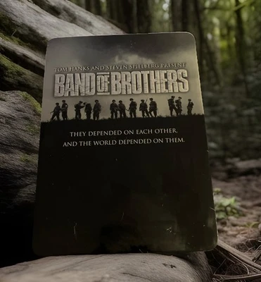 BAND OF BROTHERS (DVD, 2002) 6-Disc Set HBO Complete Series Steel Book Tin Case Foto 1 de 4