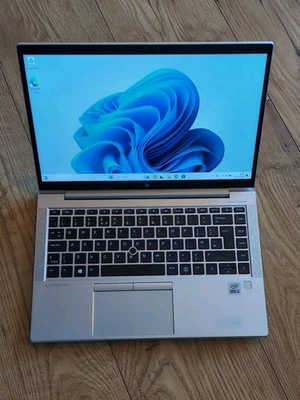 HP Elitebook 840 G7 i5 10210U 2.11GHz 8GB RAM 256GB 14.1" FHD Touchscreen 5745 - Image 1 of 4