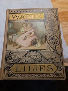 Antique Book ,Water Lilies ,1877, National Temperance Society  - Picture 1 of 24