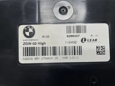 BMW 5 6 Series F01 F02 F06 F10 F12 F13 Theft Gateway Control Module Computer OEM - Image 1 of 4