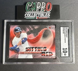 Finest Giancarlo Stanton 2018 seduto rosso SGC 10 - Foto 1 di 2