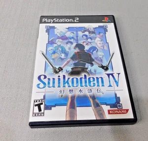 Suikoden IV (4) (PlayStation 2, PS2) Complete CIB - TESTED - Very Good Condition - Picture 1 of 3